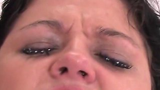 Bella 18yo Got Her Throat Extrem Fucked