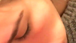 Blonde Slut Drinks Coffee with Cum