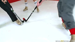 Hockey Playoffs With Jordan Ash, Charisma Cappelli - Brazzers