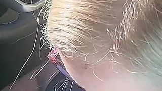 A Sneaky Blowjob in the Car