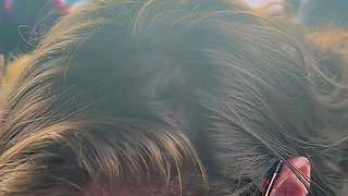 Busty Czech amateur fucks outdoor in public