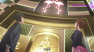 ''Hot Evening in Love Hotel'' Pretty Girl was Unexpectedly Cute - Anime Hentai(Eng Sub)