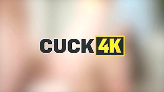 Cuck4k. fucking in Double Penetration in front of her spouse is margo von tease’s thickest passion