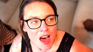 Amateur girlfriend home blowjob anal and facial cumshot