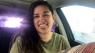 Busty amateur teen outdoor hardcore action with cum