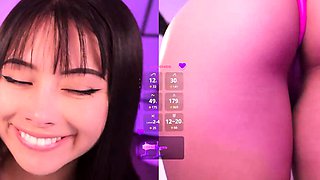 Sexy teen ebony solo toy masturbation