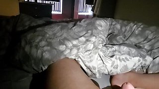 Step mom in middle of the night handjob step son Big Curvy dick