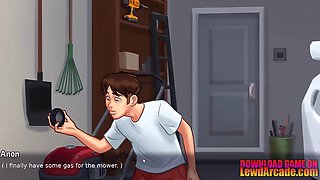Summertime Saga Porn Game Play Part 02 Nude Sex Game Play