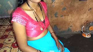 Brother-in-law took Bengali Bhabhi to the roof and fucked her