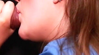 Student nurse gives gloryhole therapy