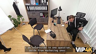 VIP4K. My first experience with OFFICE GLORY HOLE