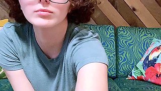 Sexy amateur teen with big boobs gives blowjob