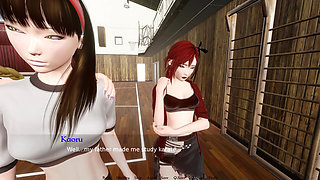Ebony Teen Blows Fat White Loser-bound by Lust #5- Gameplay
