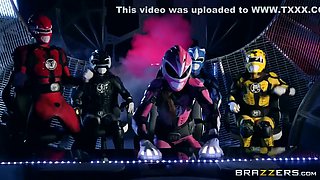 Xander Corvus, Lucas Frost And Abigail Mac - A Hot Cosplay Xxx Version Power Bangers For Real Geeks!