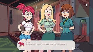 Hentai action with sexy lingerie and cartoon anime fun