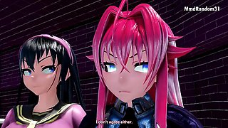 MMD Kiss me song netorare: Big Tits, Big Ass  Hardcore Porn