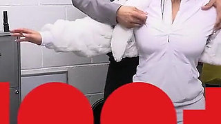 If She Didn't Want Him to Cum Inside Her Tight Pussy, She Wouldn't Have Shoplift