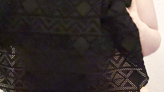 Cum Watch Mommy Strip From a Bathing Suit and Milk Her Sweet Tits