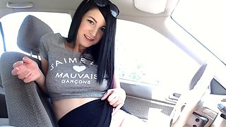 Amateur Webcam Teen Flashes Masturbates