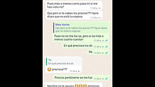 Undressing Doa Mary When Her Husband Leaves