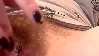 Spicy Squirting From Playing with My Clit Piercing