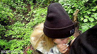 Step Sister Seduced Me For Hardcore Sex In The Forest. POV
