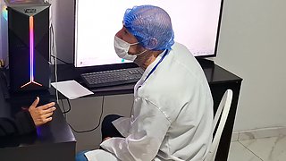 Made Patient Cum and Pee