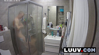 LUUV. Couple Kareflore and Abbadon shower for their reality show