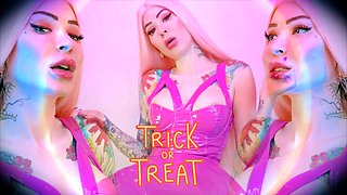 Trick or Treat Fat Fuck!