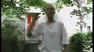 Look how she sucks all the cum out