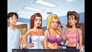 Anime hentai sister, cartoon sister sexy, summertime saga part