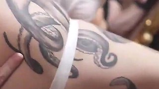Ggg Tattooed Horny Women with Small Tits Fuck It Good Again
