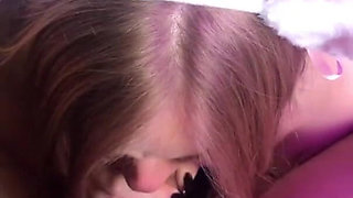 Brought Home a Cat Girl and Cum in Mouth