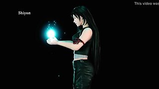 Final Fantasy Hentai: Tifa & Aerith Fuck Cloud in New Dreams Episode 1