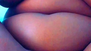 Masturbating