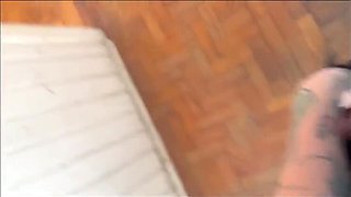 Amateur Latina Threesome Massage Gets Out of Control Part 1 - Hot Brazilian Couple FFM