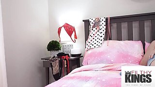 Slutty Filthy Rich and Riley Jean's natural tits clip