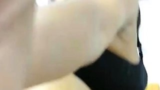 Sexy Latina MILF Shows Off on Webcam
