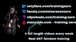 MILF Wife Dominates Slave with Rough Anal Pegging & Femdom Bondage - Homemade BDSM