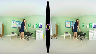 Back To Health - Hot Redhead Solo Vr Striptease