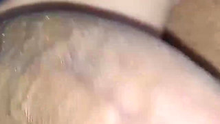 He Masturbates with His Stepsister's Big Ass That Tempts Him