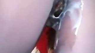 Busty MILF Gives Massive Squirt