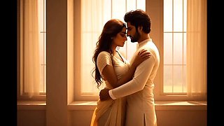 First Night Hot Sex with Mallu Couple Vaishnavy and Sharun Raj - Hardcore Romance, Doggy Style & Big Cock Action