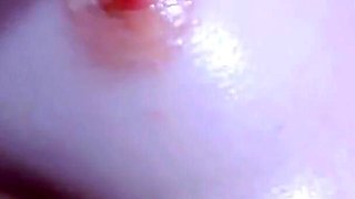 Lotion on Tits Extreme Close-up