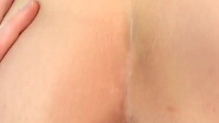 Big tits blonde cougar Victoria Lobov POV big dick sex