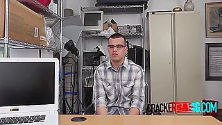 Nerdy Queer Sucks Titanic Coalblack Cock In Interracial Gay Casting