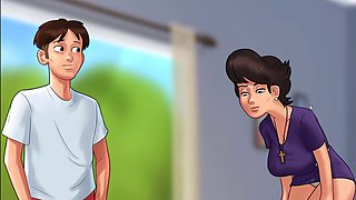 Dabby and Anone create steamy scenes in her apartment
