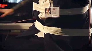 2 hot blonde guardians in bondage