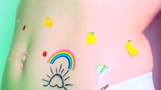 Webcam big booty brunette fucking machine toy hard