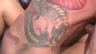 Tattooed guy loves the pussy licking fucking fingering